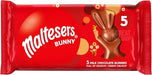 Maltesers Bunny Multipack 5 Pack - 145g imported British grocery product available in Canada