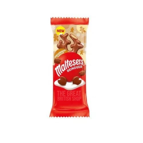 Maltesers Gingerbread Reindeer - 29g imported British grocery product available in Canada