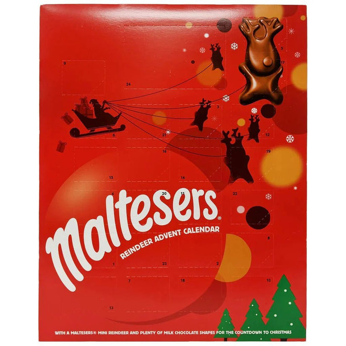Maltesers Merryteaser Reindeer Advent Calendar - 108g | British Store Online | The Great British Shop