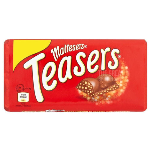 Maltesers Teasers Bar - 100g imported British grocery product available in Canada
