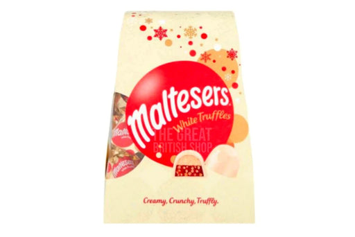 Maltesers White Truffles Gift Box - 200g imported British grocery product available in Canada