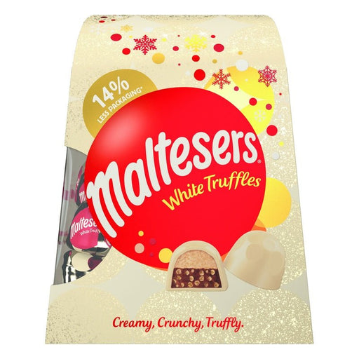 Maltesers White Truffles Gift Box - 200g | British Store Online | The Great British Shop