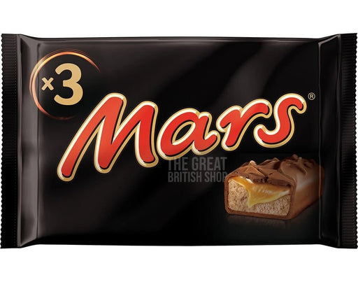 Mars 3 Pack - 118.2g imported British grocery product available in Canada
