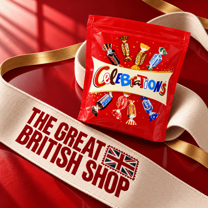 Mars Celebrations Pouch - 325g imported British grocery product available in Canada
