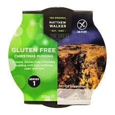 Matthew Walker Gluten Free Christmas Pudding - 100g imported British grocery product available in Canada