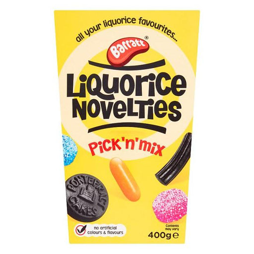 Maybards Barratt Liquorice Novelties Pick'n'Mix - 400g | British Store Online | The Great British Shop