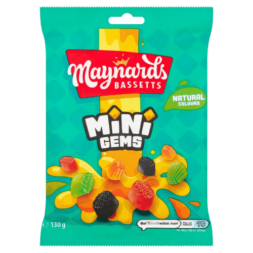Maynards Mini Gems - 130g | British Store Online | The Great British Shop