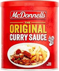 McDonnells Curry Sauce - 250g imported British grocery product available in Canada