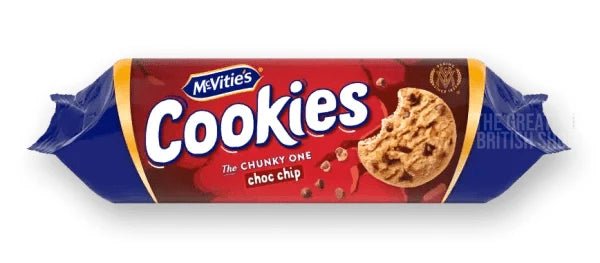 McVitie’s Chocolate Chip Cookies - 232g imported British grocery product available in Canada