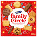 McVitie's Family Circle 400g: front of the red box showing assorted biscuits round the logo.