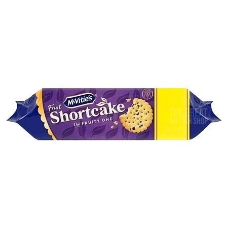McVitie's Fruit Shortcake Biscuits - 200g imported British grocery product available in Canada