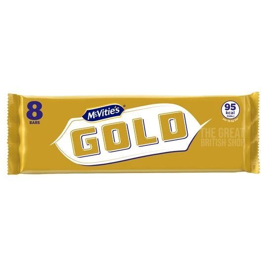 McVitie's Gold - 124g imported British grocery product available in Canada