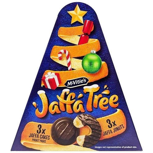 Mcvitie's Jaffa Cake & Jonuts Tree - 239g imported British grocery product available in Canada