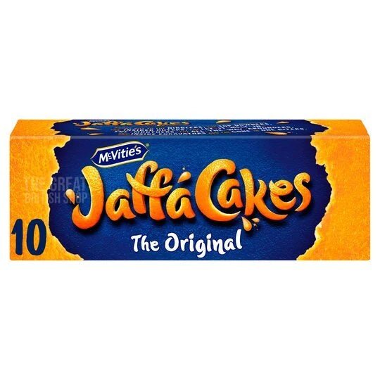 McVitie's Jaffa Cakes - 125g imported British grocery product available in Canada