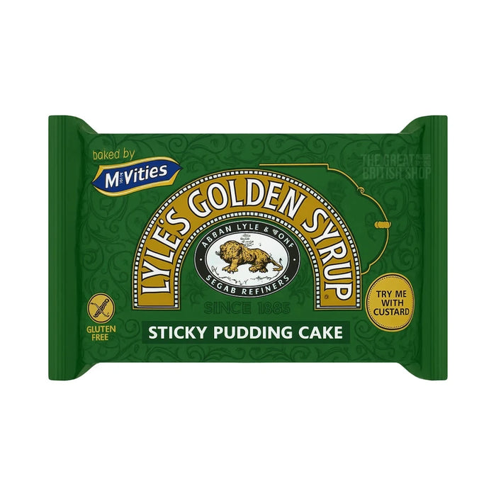 McVitie's Lyle's Golden Syrup Sticky Pudding Cake imported British grocery product available in Canada