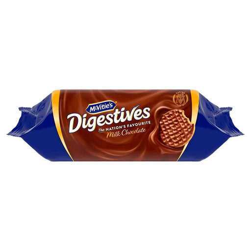 McVitie's Milk Chocolate Digestives - 266g imported British grocery product available in Canada