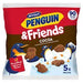 Mcvitie's Penguin & Friends Cocoa Flavour Biscuit Shapes - 5pk | British Store Online | The Great British Shop