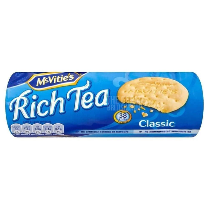 McVitie's Rich Tea Biscuits - 200g imported British grocery product available in Canada