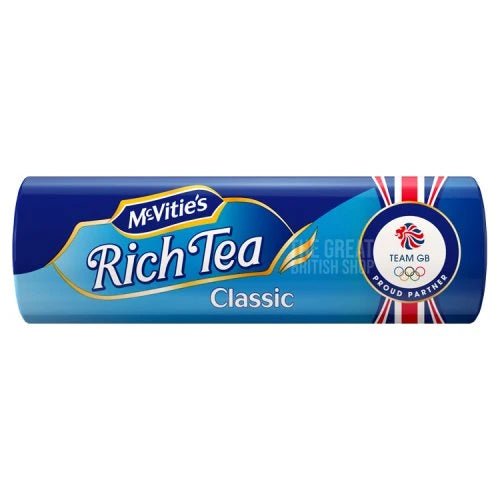 McVitie's Rich Tea Biscuits - 300g imported British grocery product available in Canada