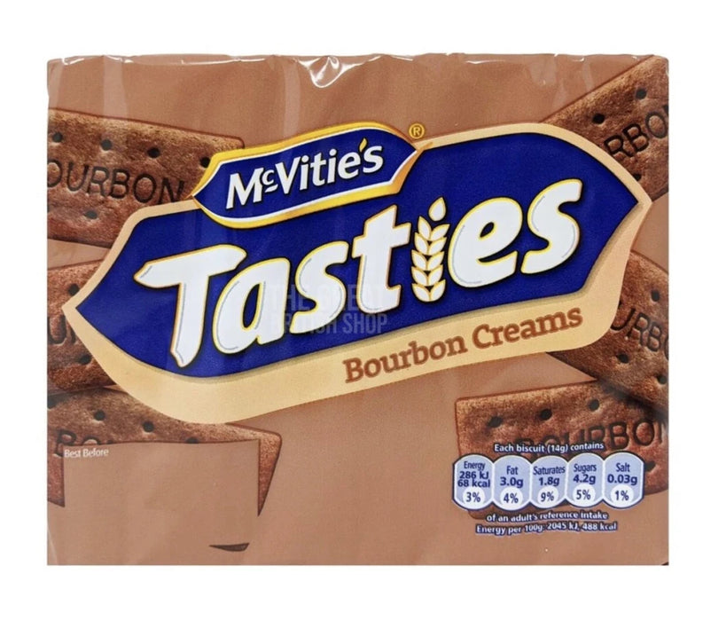 McVitie's Tasties Bourbon Creams - 300g imported British grocery product available in Canada