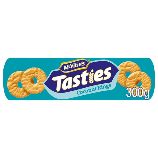 McVitie's Tasties Coconut Rings - 300g | British Store Online | The Great British Shop