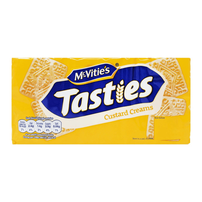 McVitie's Tasties Custard Creams - 300g | British Store Online | The Great British Shop