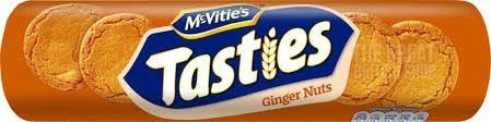 McVitie's Tasties Ginger Nuts imported British grocery product available in Canada