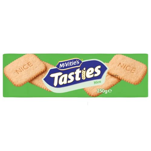 McVitie's Tasties Nice - 250g imported British grocery product available in Canada