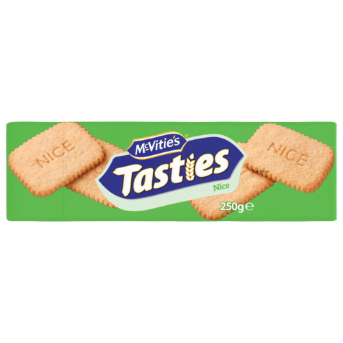 McVitie's Tasties Nice - 250g imported British grocery product available in Canada