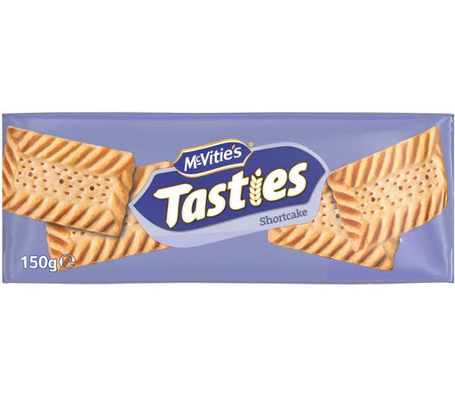 McVities Tasties Shortcakes - 150g imported British grocery product available in Canada