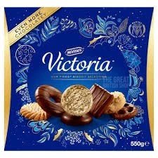 Mcvitie's Victoria Carton - 490g imported British grocery product available in Canada