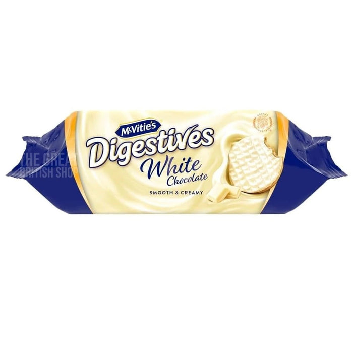 McVitie’s White Chocolate Chip Cookies - 232g imported British grocery product available in Canada