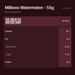 Millions Watermelon - 55g imported British grocery product available in Canada