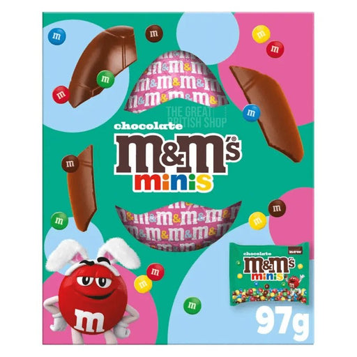 M&M's Minis Small Egg - 97g imported British grocery product available in Canada