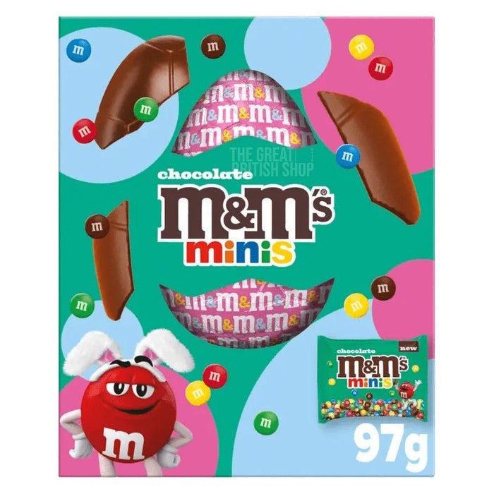 M&M's Minis Small Egg - 97g imported British grocery product available in Canada