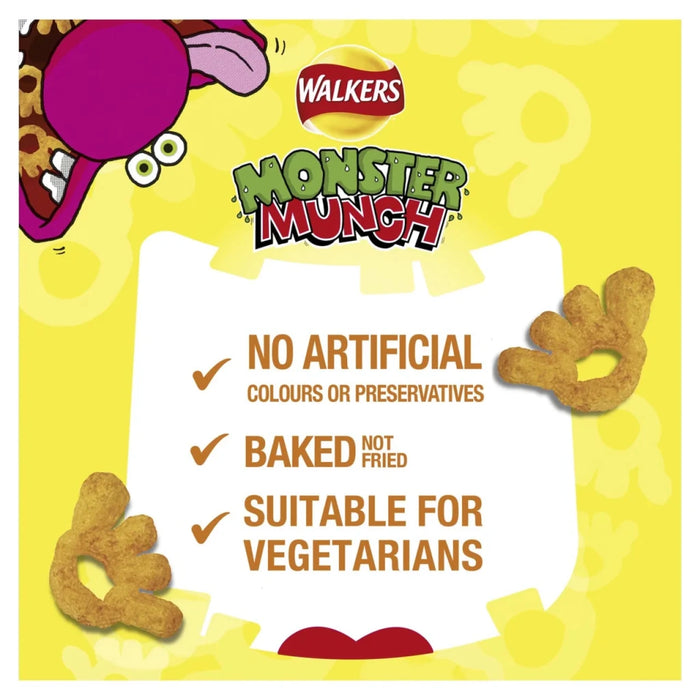 Monster Munch Roast Beef - 6pk imported British grocery product available in Canada