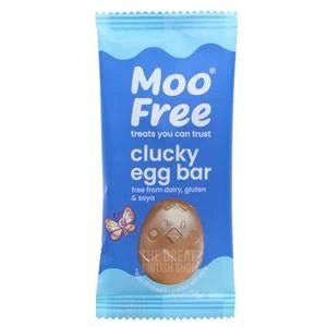 Moo Free Clucky Egg Bar - 15g imported British grocery product available in Canada
