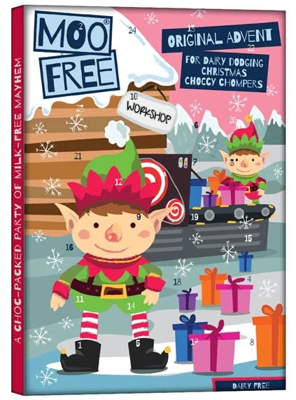 Moo Free Gluten & Dairy Free Bing Milk Chocolate Advent Calendar - 70g | British Store Online | The Great British Shop