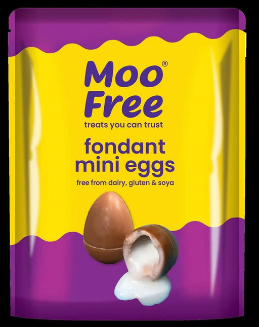 Moo Free Vegan Fondant Filled Mini Eggs - 84g | British Store Online | The Great British Shop