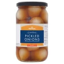 Morrisons Classic Pickled Onions - 440g imported British grocery product available in Canada