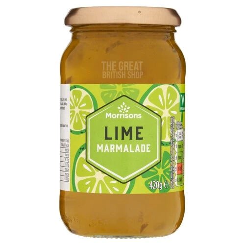 Morrisons Lime Marmalade imported British grocery product available in Canada