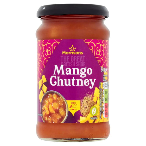 Morrisons Mango Chutney imported British grocery product available in Canada