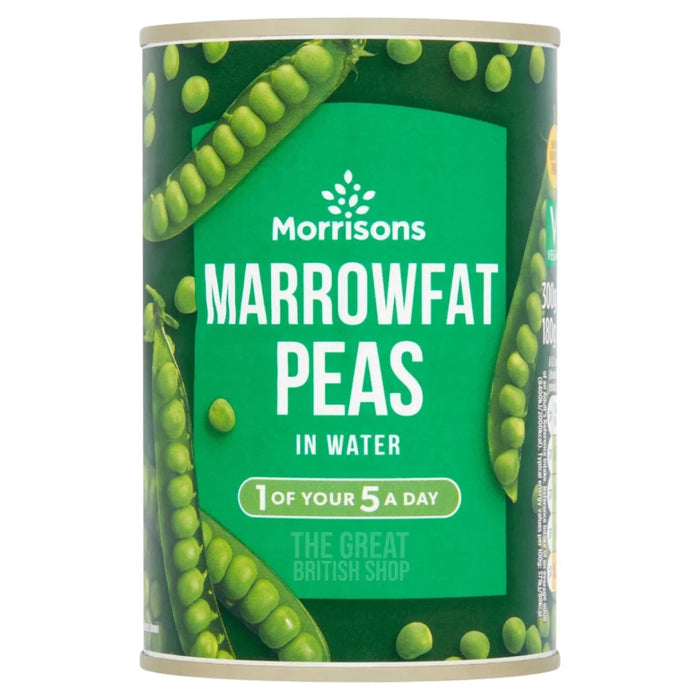 Morrisons Marrowfat Peas imported British grocery product available in Canada
