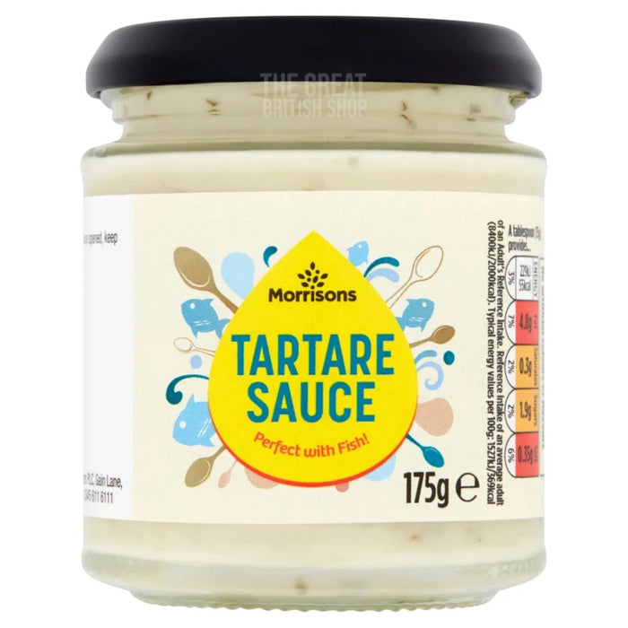 Morrisons Tartare Sauce imported British grocery product available in Canada