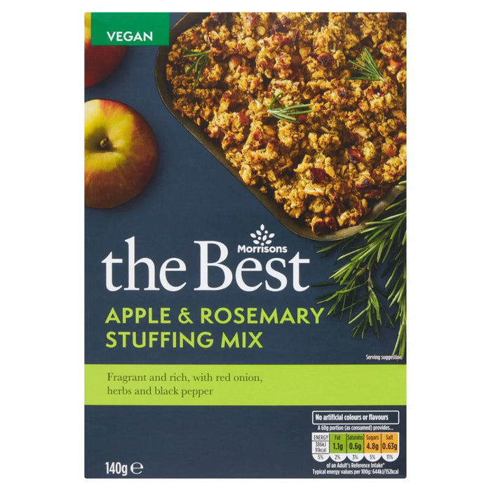Morrisons The Best Apple & Rosemary Stuffing Mix imported British grocery product available in Canada