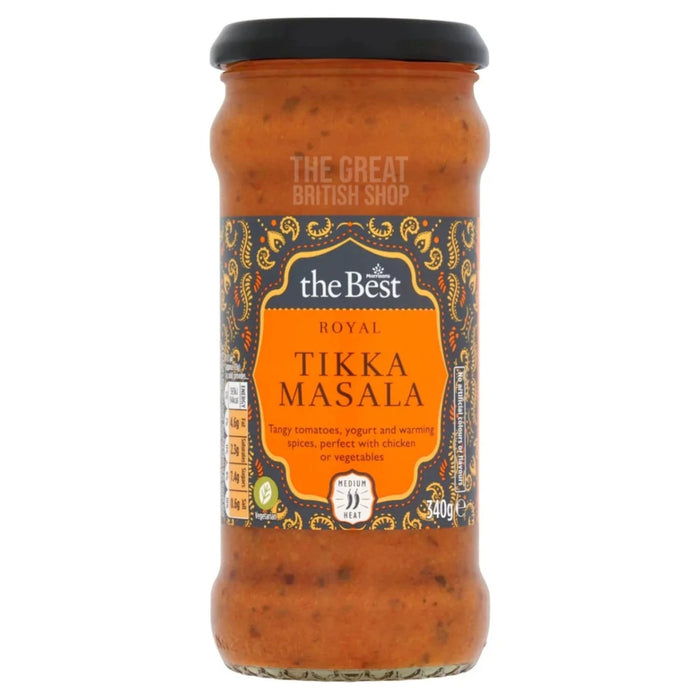 Morrisons The Best Royal Tikka Masala imported British grocery product available in Canada