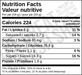 Mr Kipling Apple and Blackcurrant Pies 6 Pack nutrition facts label (valeur nutritive): 224 calories per 59 g serving