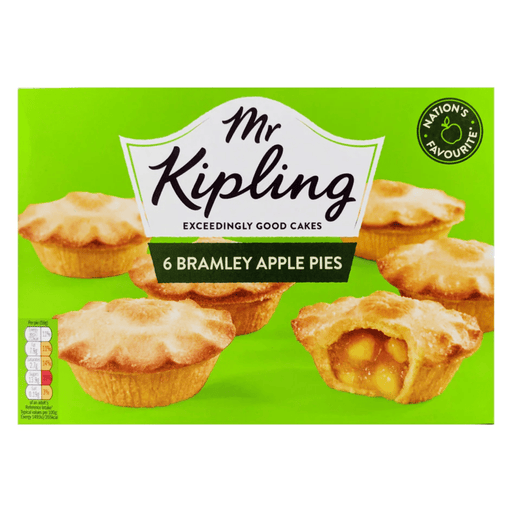 Mr Kipling Bramley Apple Pies - 6 Pack | British Store Online | The Great British Shop