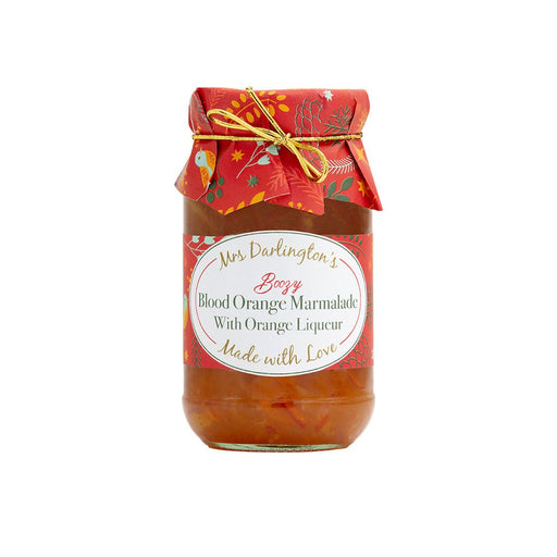 Mrs Darlington's Boozy Blood Orange Marmalade - 340g | British Store Online | The Great British Shop
