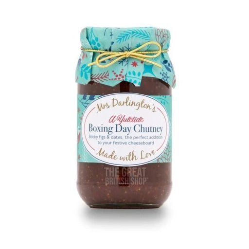 Mrs Darlington's Boxing Day Chutney - 330g imported British grocery product available in Canada